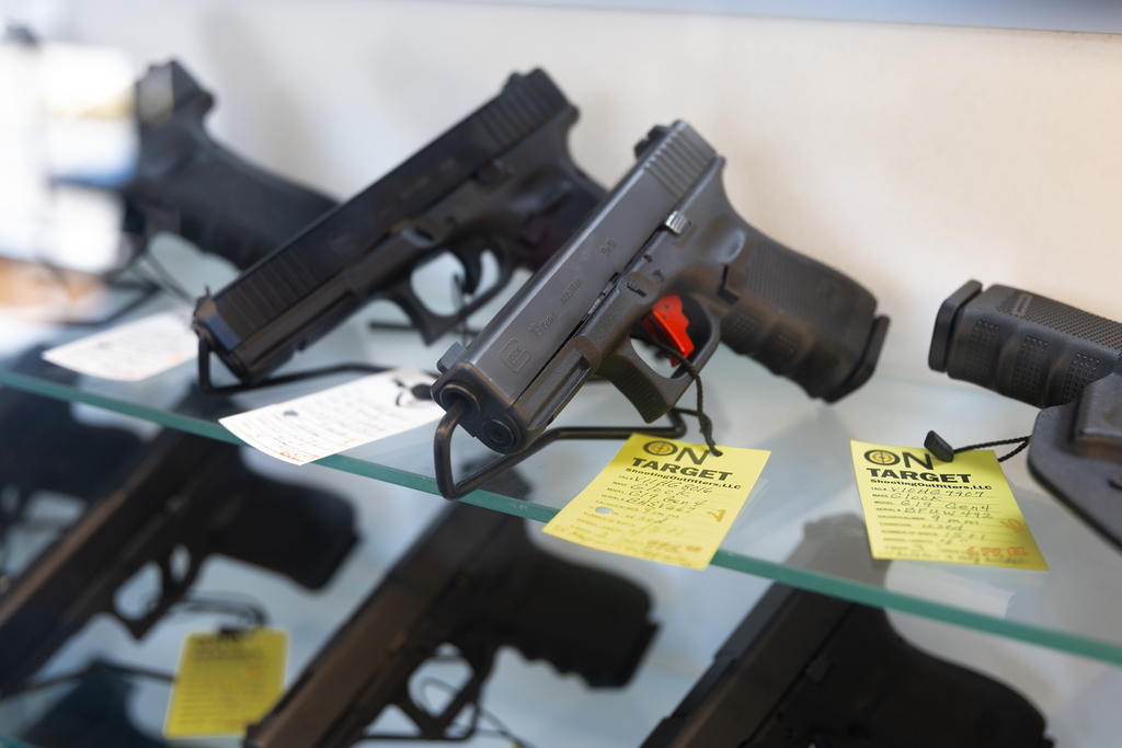 Several glock pistols for sale