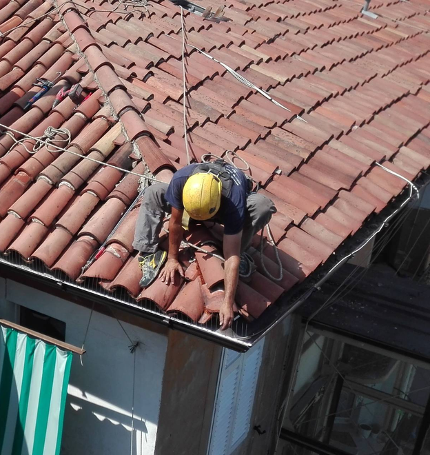 interventi edili con fune