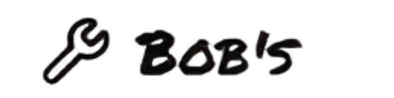 A black icon of a wrench next to the handwritten-style text