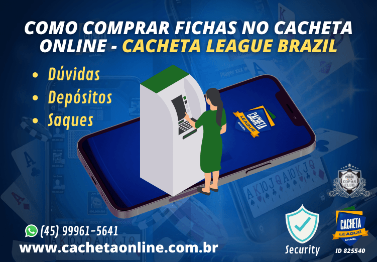 Como Comprar Fichas no Cacheta Online - Cacheta League Brazil - Depósitos - Saques - Dúvidas