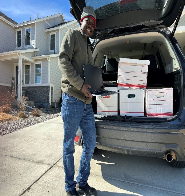 Books and laptops donations