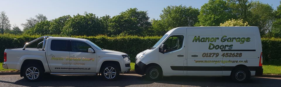 Service Van for new doors and repairs Manor Garage Door Vans