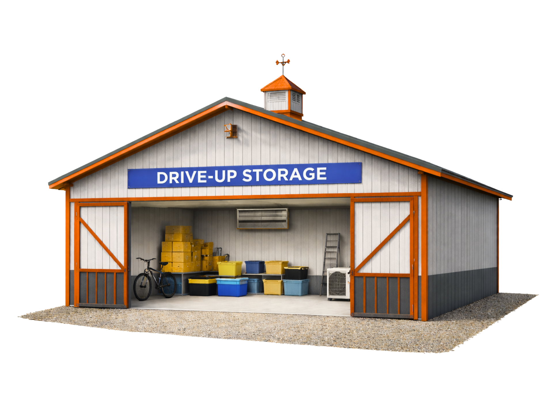 drive up sorage units pole barns