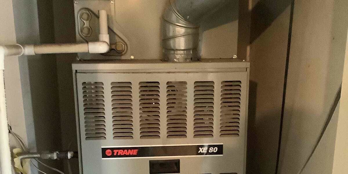 why do i smell gas when my furnace kicks on