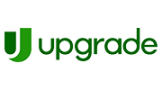 A green upgrade logo on a white background.