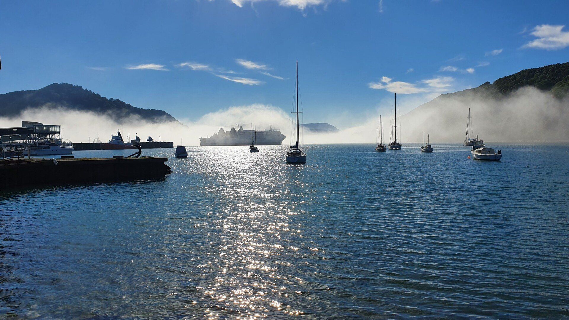 Marlborough Sounds Image supplied by a passenger from a previous tour for the Sir Edmund Hillary Explorer