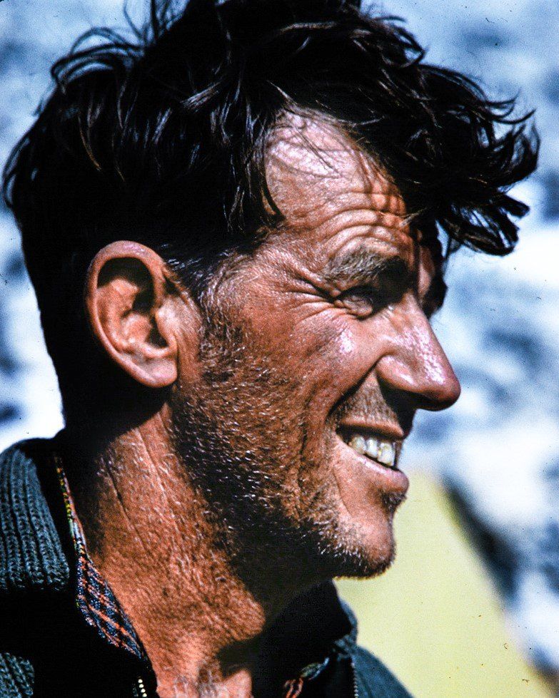 Sir Edmund Hillary for the Sir Edmund Hillary Explorer train tours