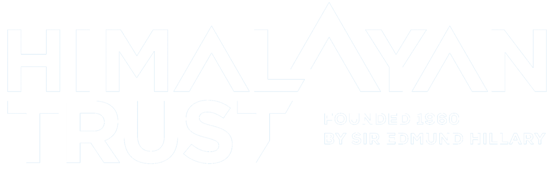 Himalayan Trust reverse logo