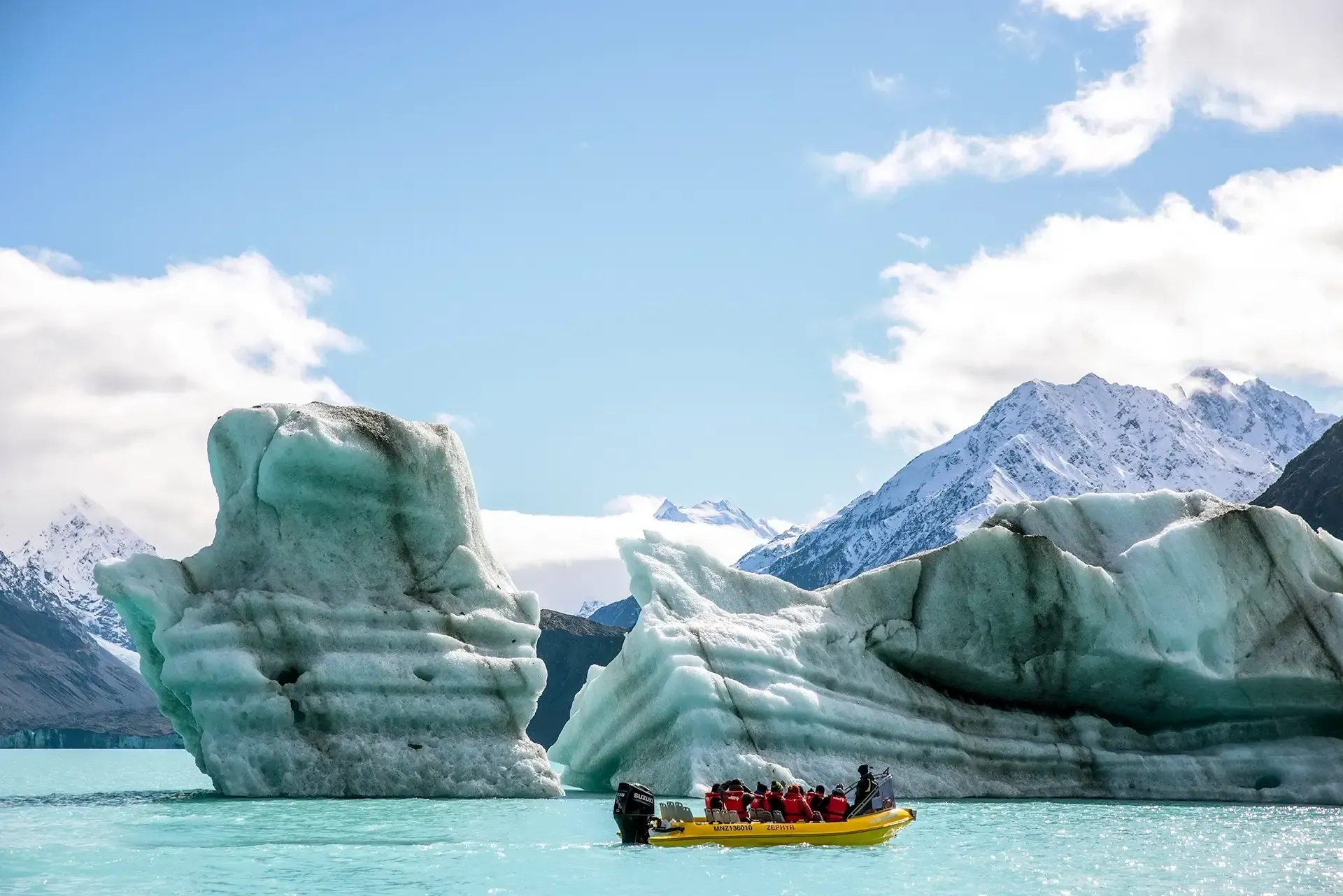 From Glaciers to Coastlines - Sir Edmund Hillary Train Tour - South island of New Zealand.