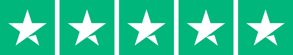 Rated five stars on Trustpilot