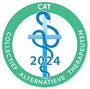 Logo CAT. Beroepsvereniging Collectief Alternatief Therapeuten Logo CAT. Beroepsvereniging Collectief Alternatief Therapeuten. Therapie met paarden