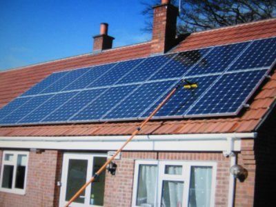 Solar Panel Cleaning and Maintenance