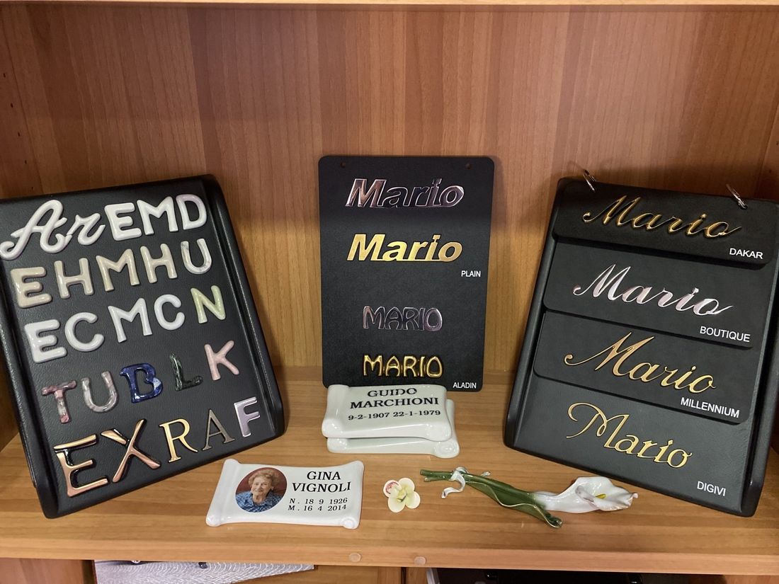decorazione funebre personalizzata