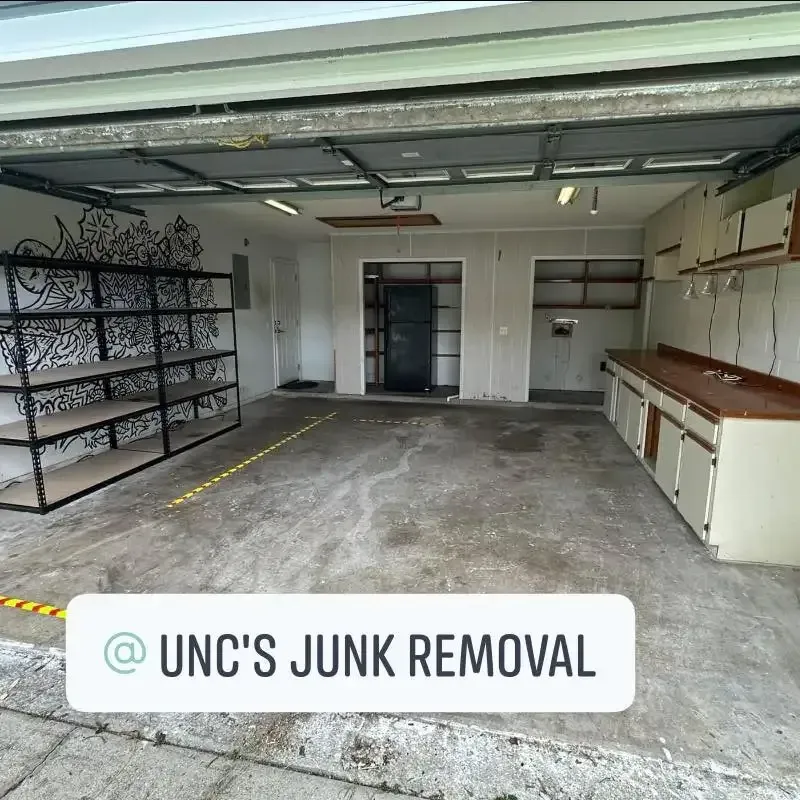 after junk removal