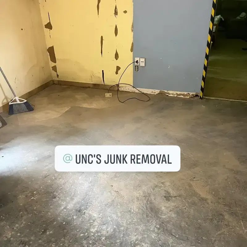 after junk removal
