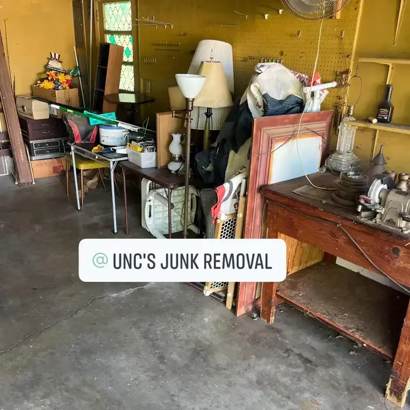 before junk removal