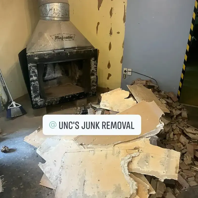 Before junk removal