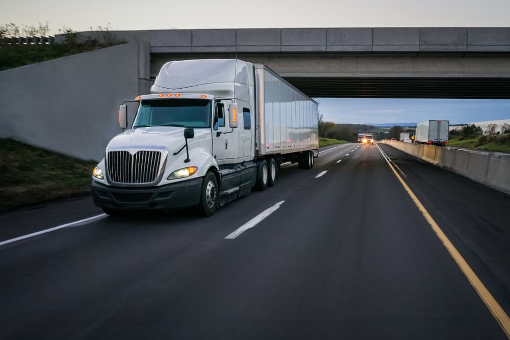 Large White Truck — Reliable Driver Training in Darwin, NT