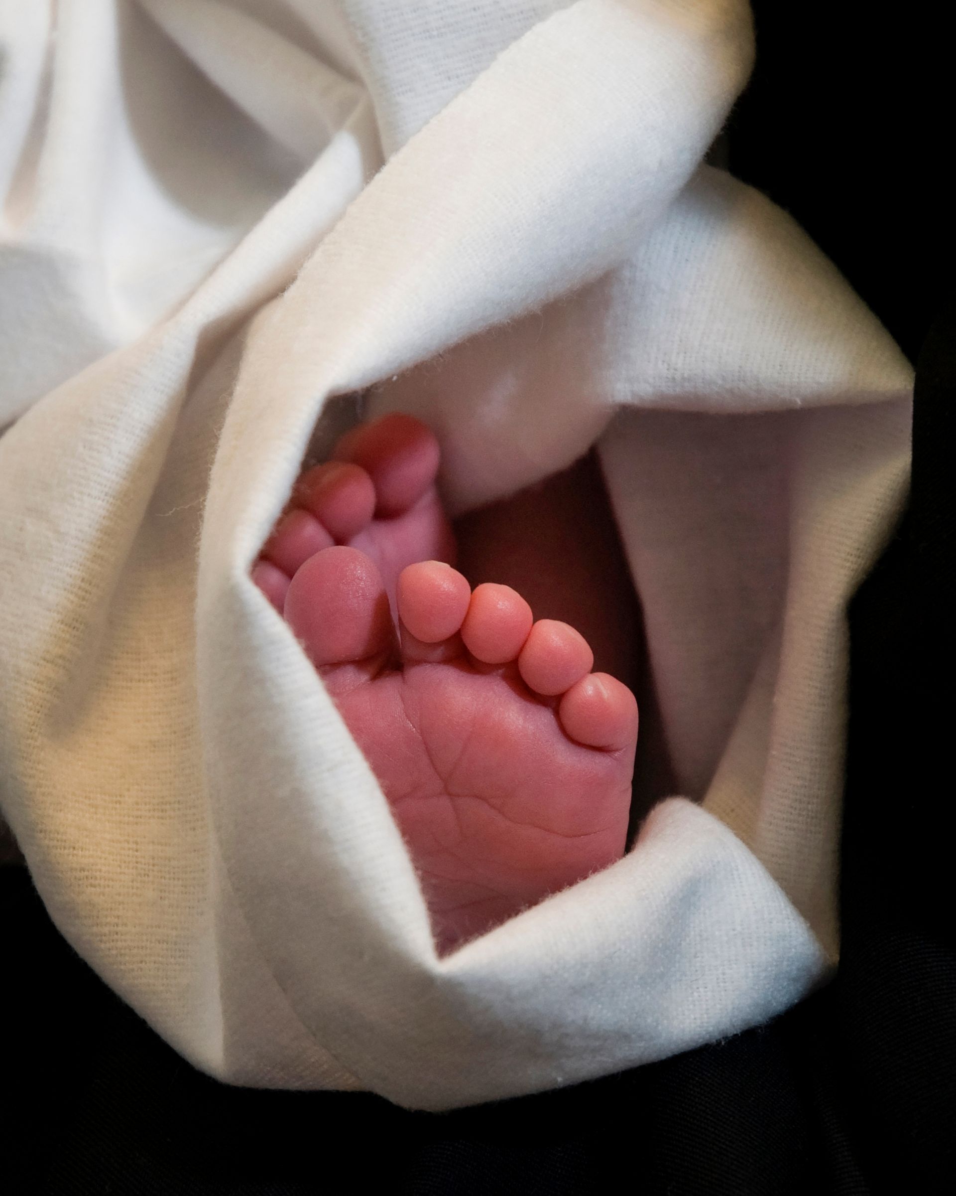 newborn feet