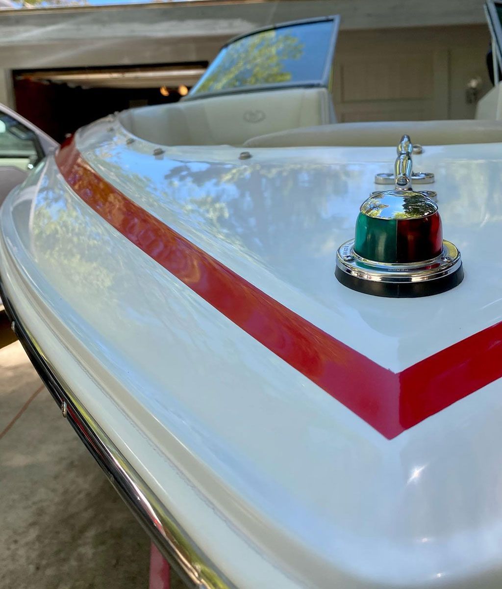 boat-detailing after