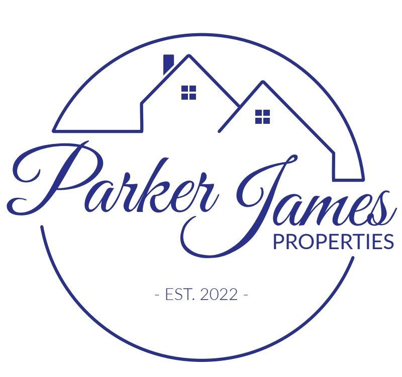 Parker James logo - Footer, go to homepage