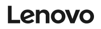 A close up of the lenovo logo on a white background.