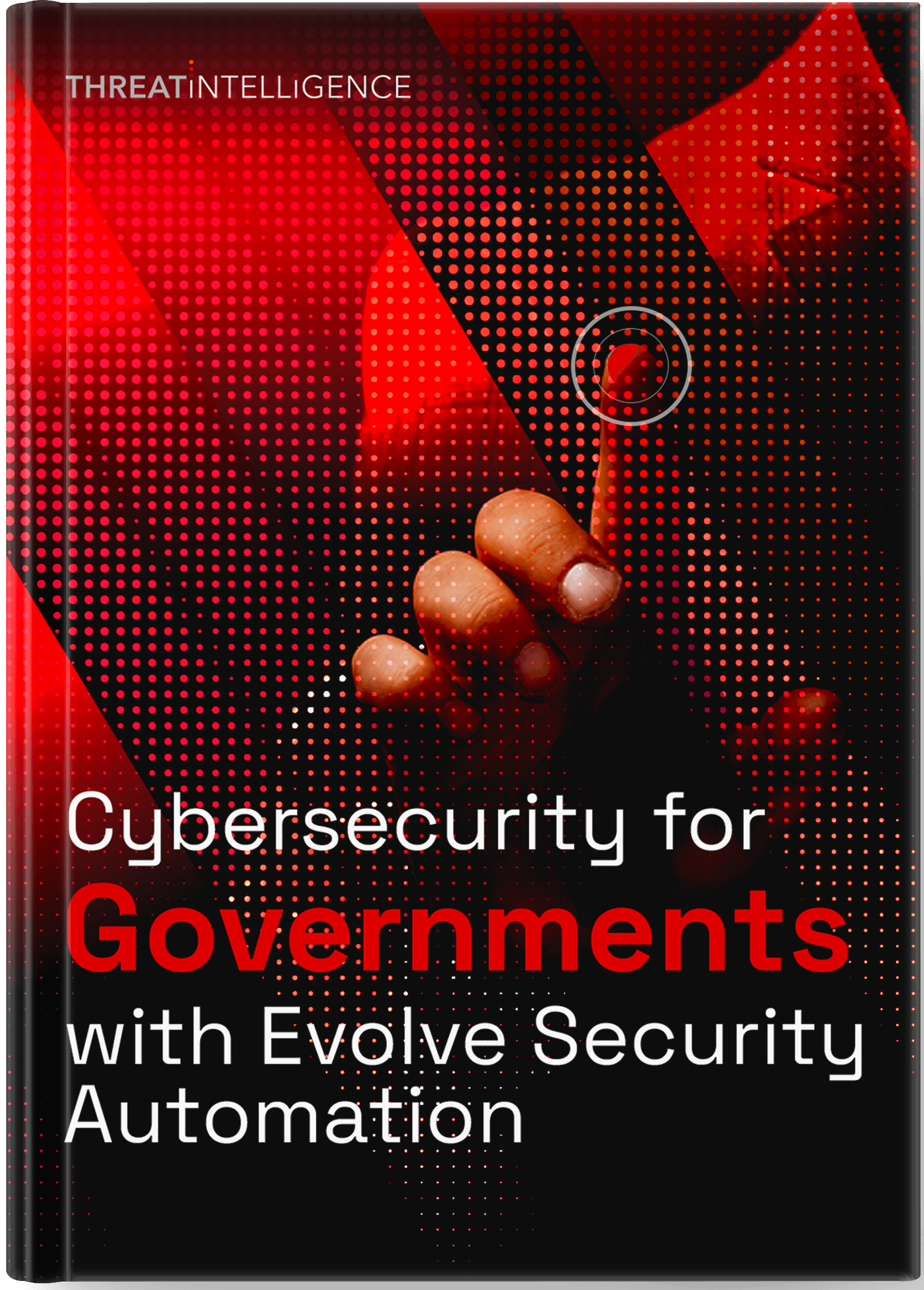 A book titled cybersecurity for governments with evolve security automation