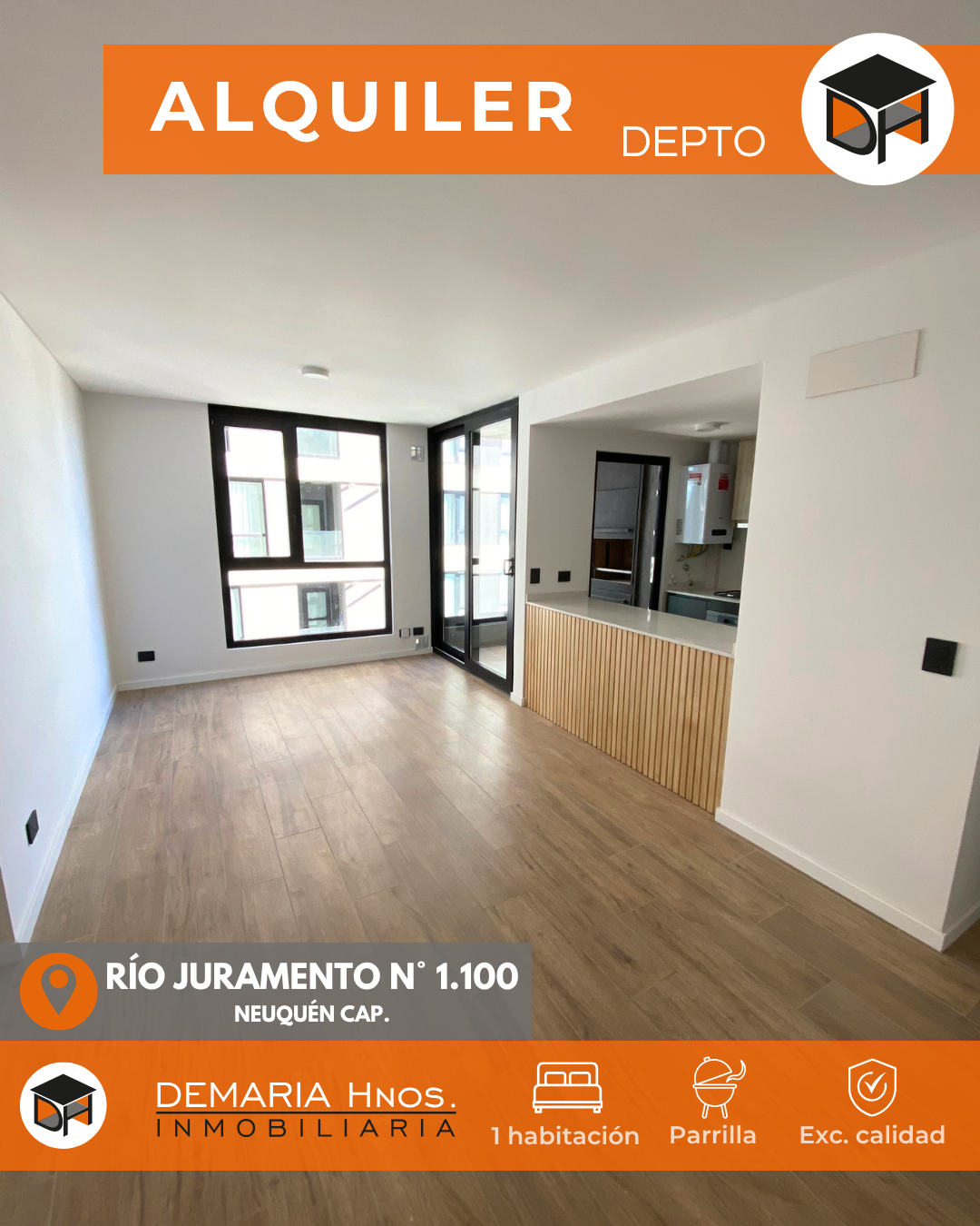 Alquiler en Edificio Küref- Río Juramento 1100.