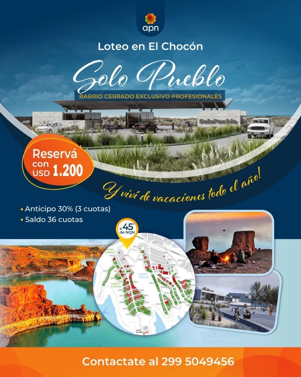 Loteo en el Chocón