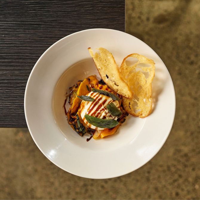 Burrata & Pumpkin