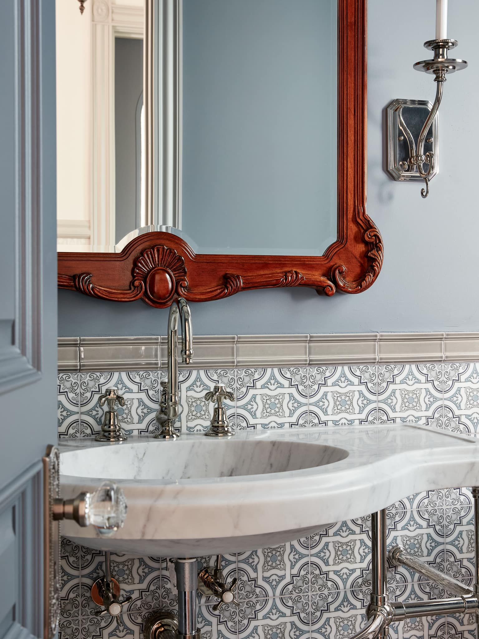 bathroom painting project