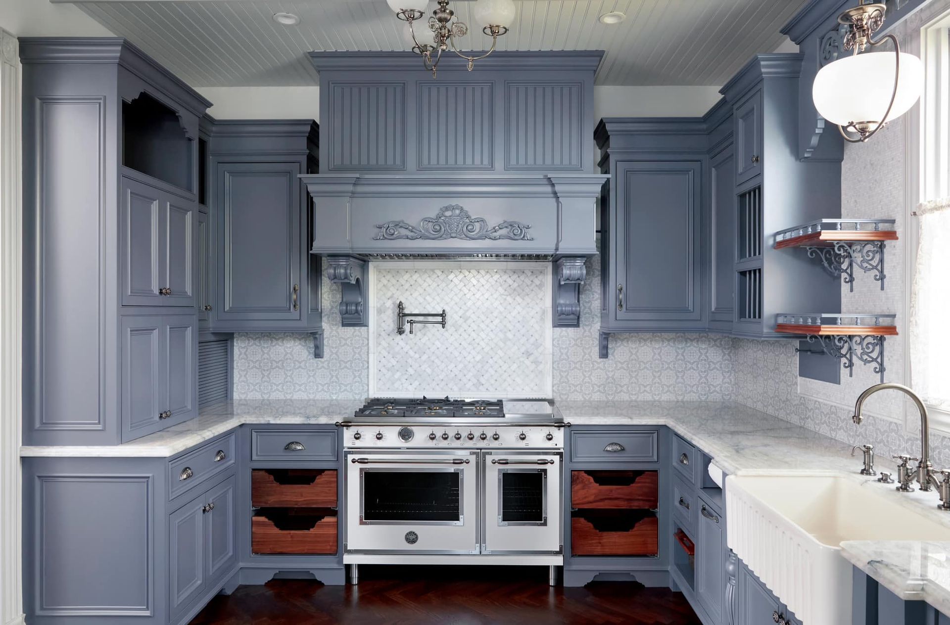 Custom kitchen painting