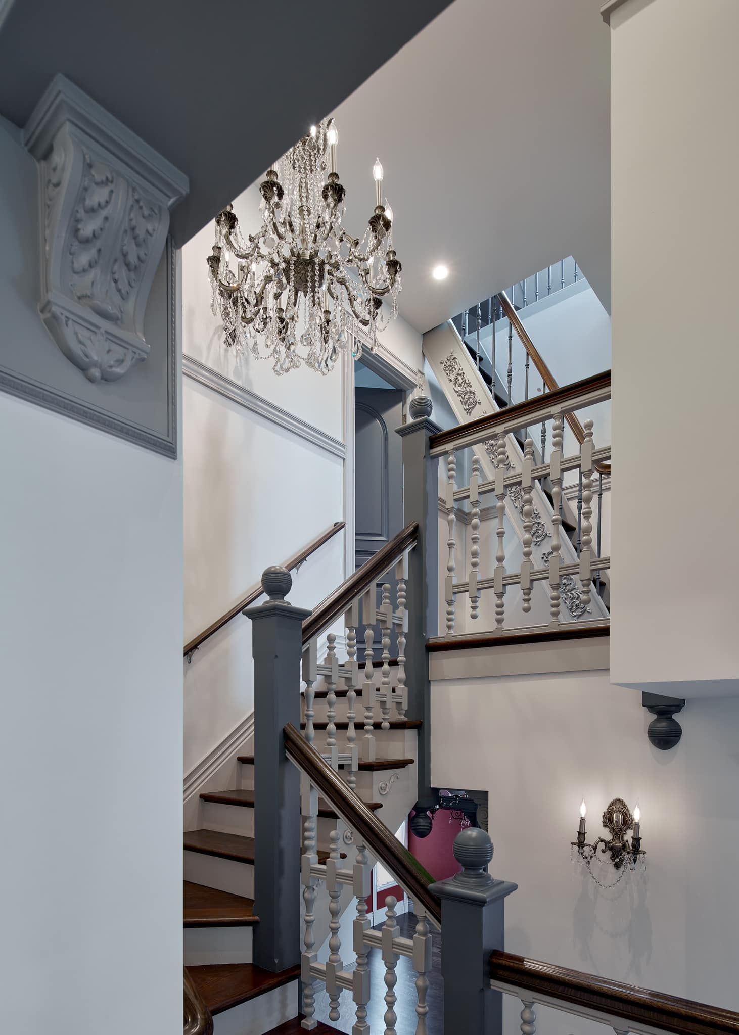interior stairway painting