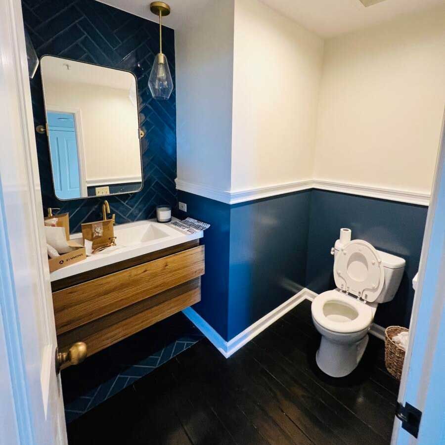 Restroom — Carmel Valley, CA — Luxury Custom Painting