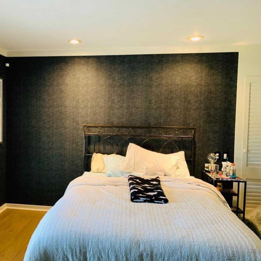 Bedroom — Carmel Valley, CA — Luxury Custom Painting