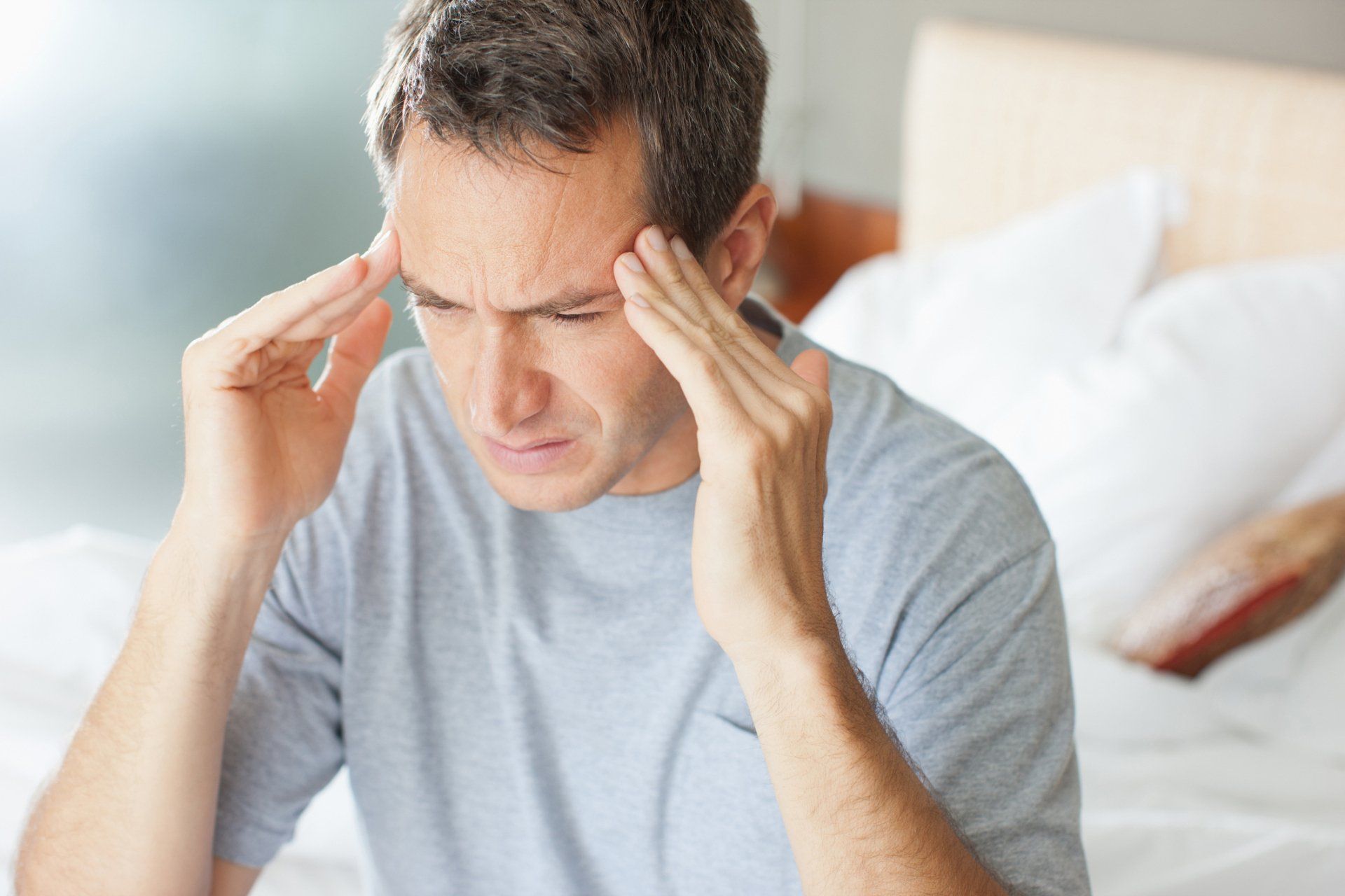 A Man Having A Headache — Powell, Ohio — Dublin Family PT