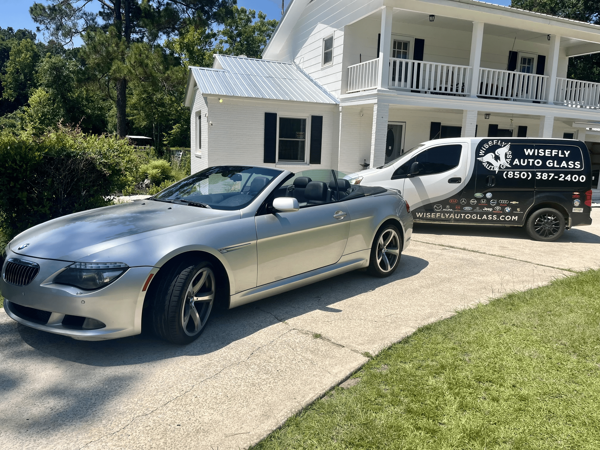 BMW windshield replacement in Panama City, FL