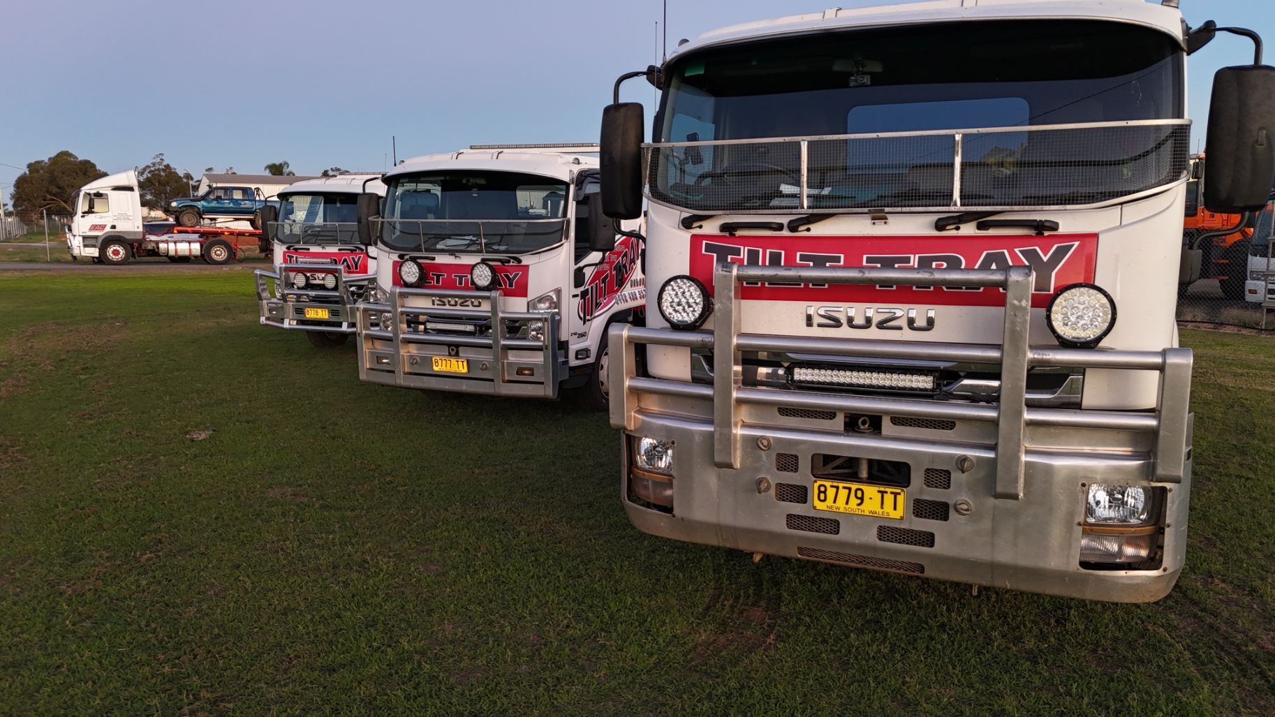 Tow Car Delivers a Truck — Towing in Coonabarabran, NSW