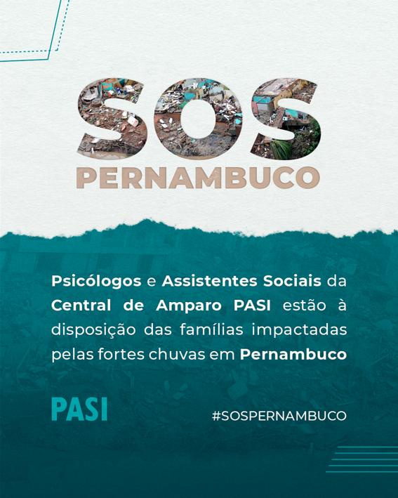 Um cartaz que diz sos pernambuco