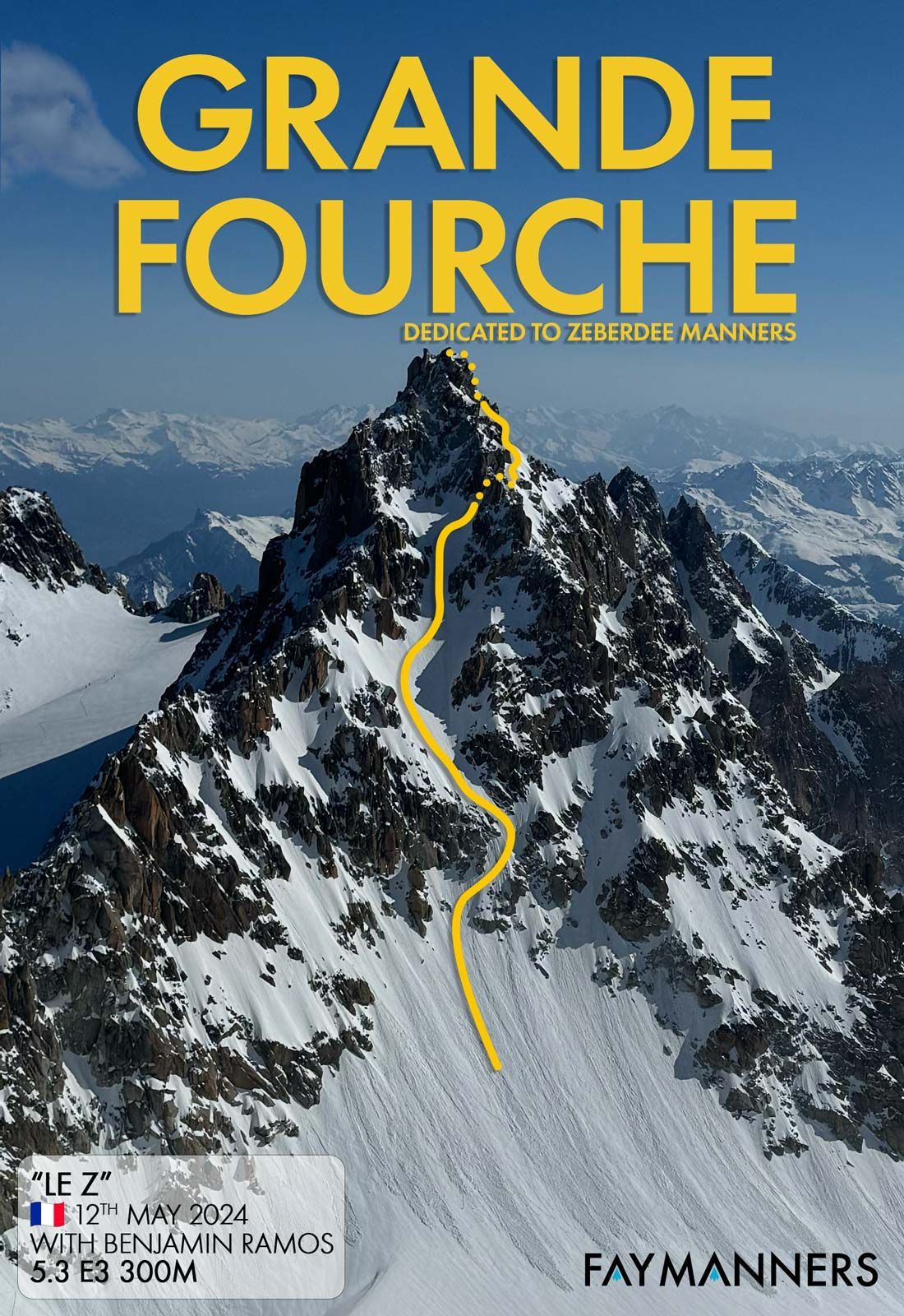 Fay Manners - topo - Grande Fourche