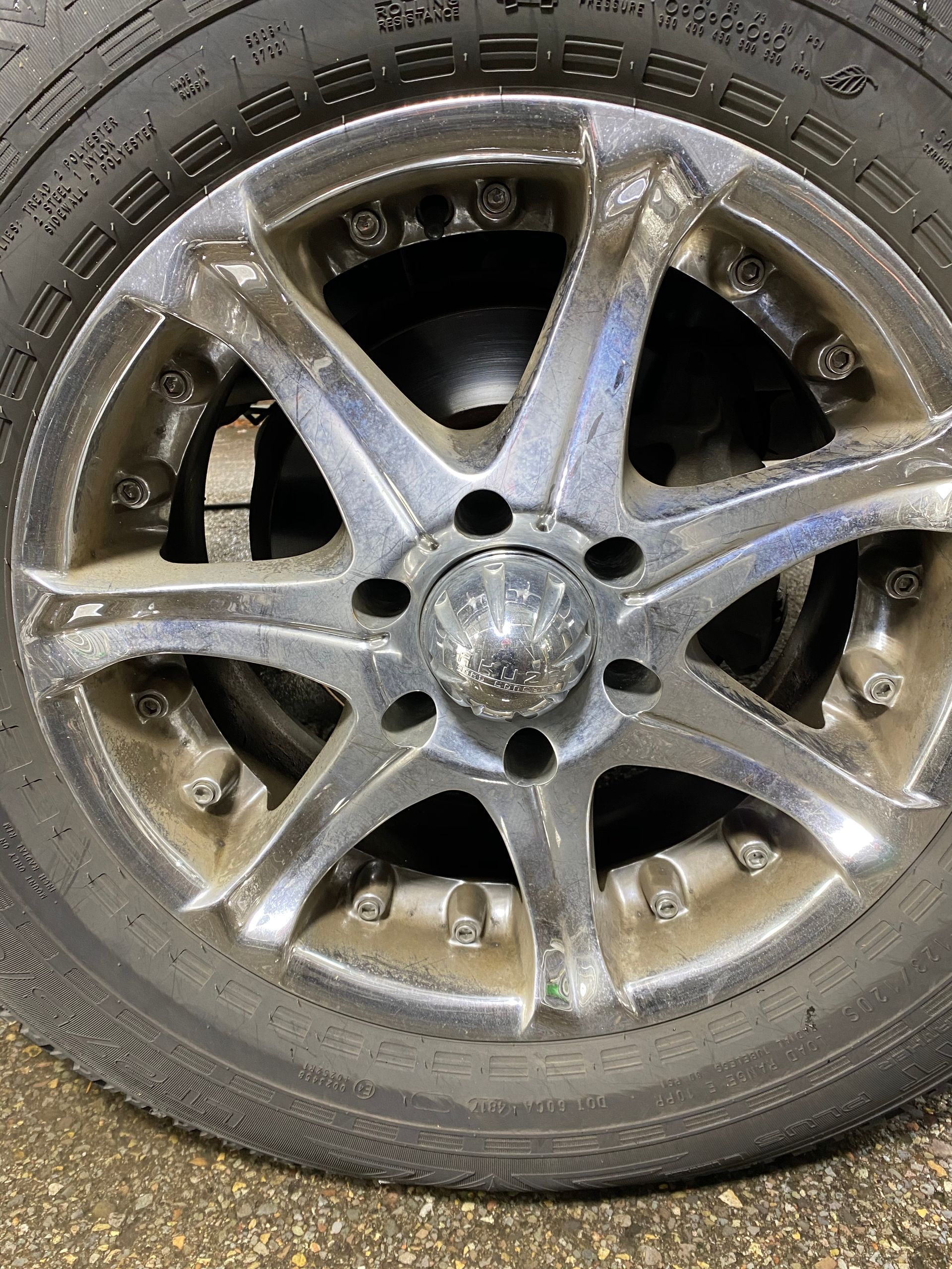 Before Wheel Restoration