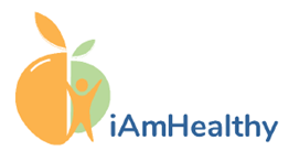 Logo: Orange fruit half with a figure inside;