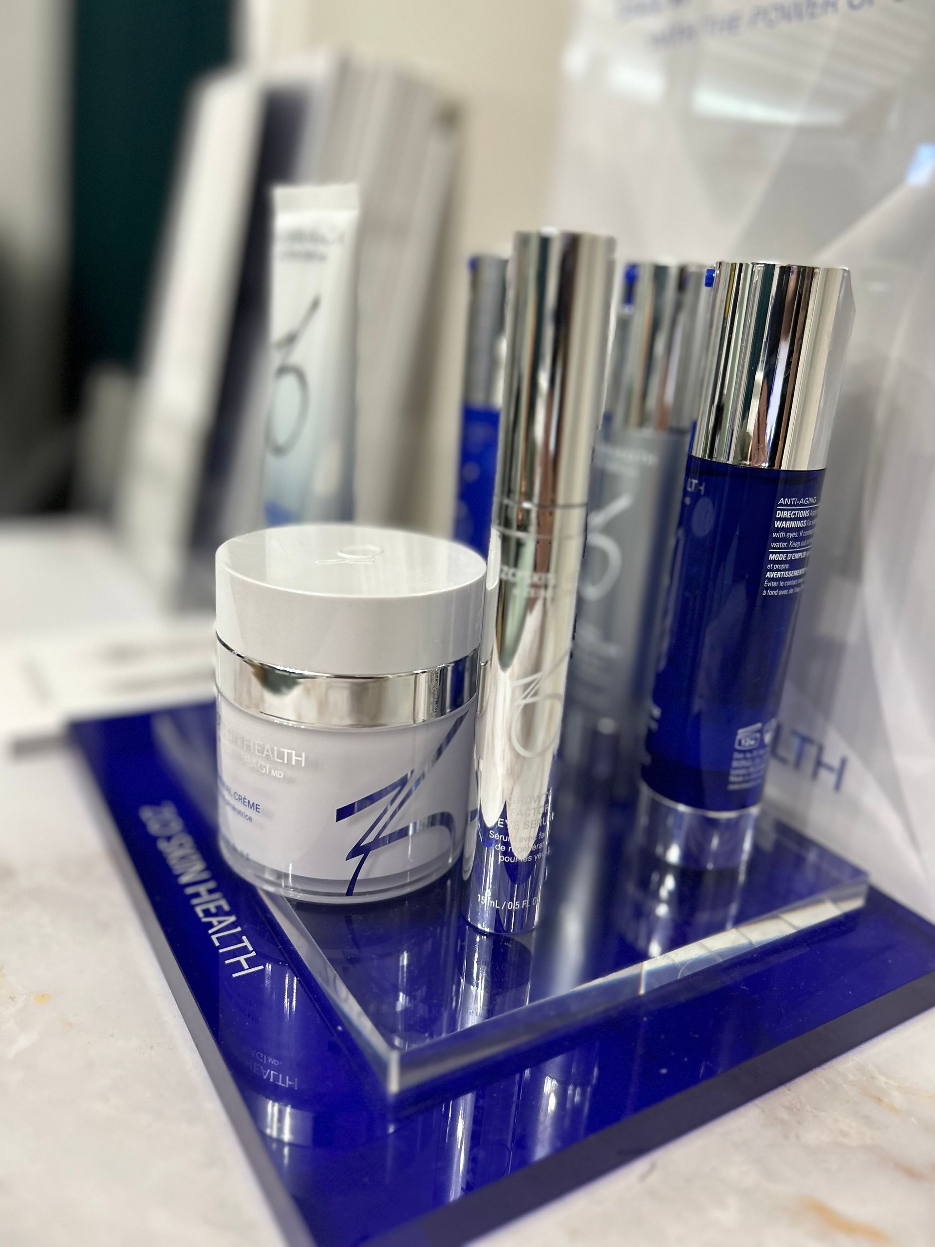 ZO Skin Health products at Skin & Soul Med Spa in Seabrook TX