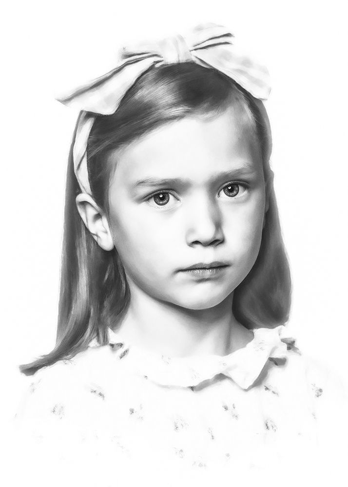 Every close up photo portrait of an individual comes with a uniquely serialised hologram and certificate of authenticity