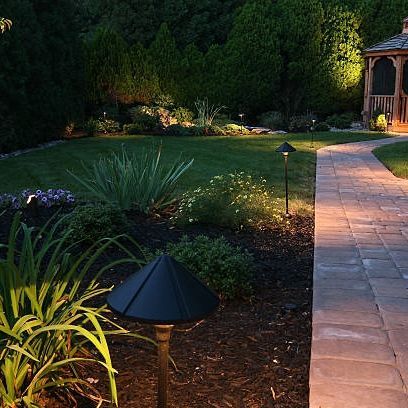 Lantern in Flower Bed — Lewiston, ID — Definitive Landscapes & Concrete, LLC Lantern in Flower Bed — Lewiston, ID — Definitive Landscapes & Concrete, LLC