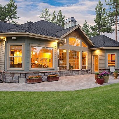 Flower Garden in The Backyard — Lewiston, ID — Definitive Landscapes & Concrete, LLC Flower Garden in The Backyard — Lewiston, ID — Definitive Landscapes & Concrete, LLC