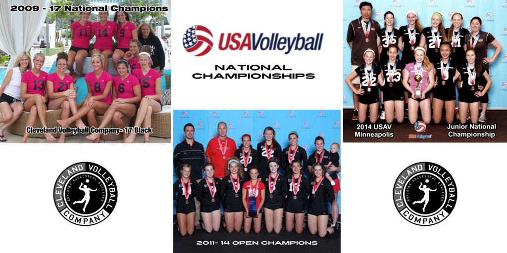 Cleveland Volleyball Company national champions