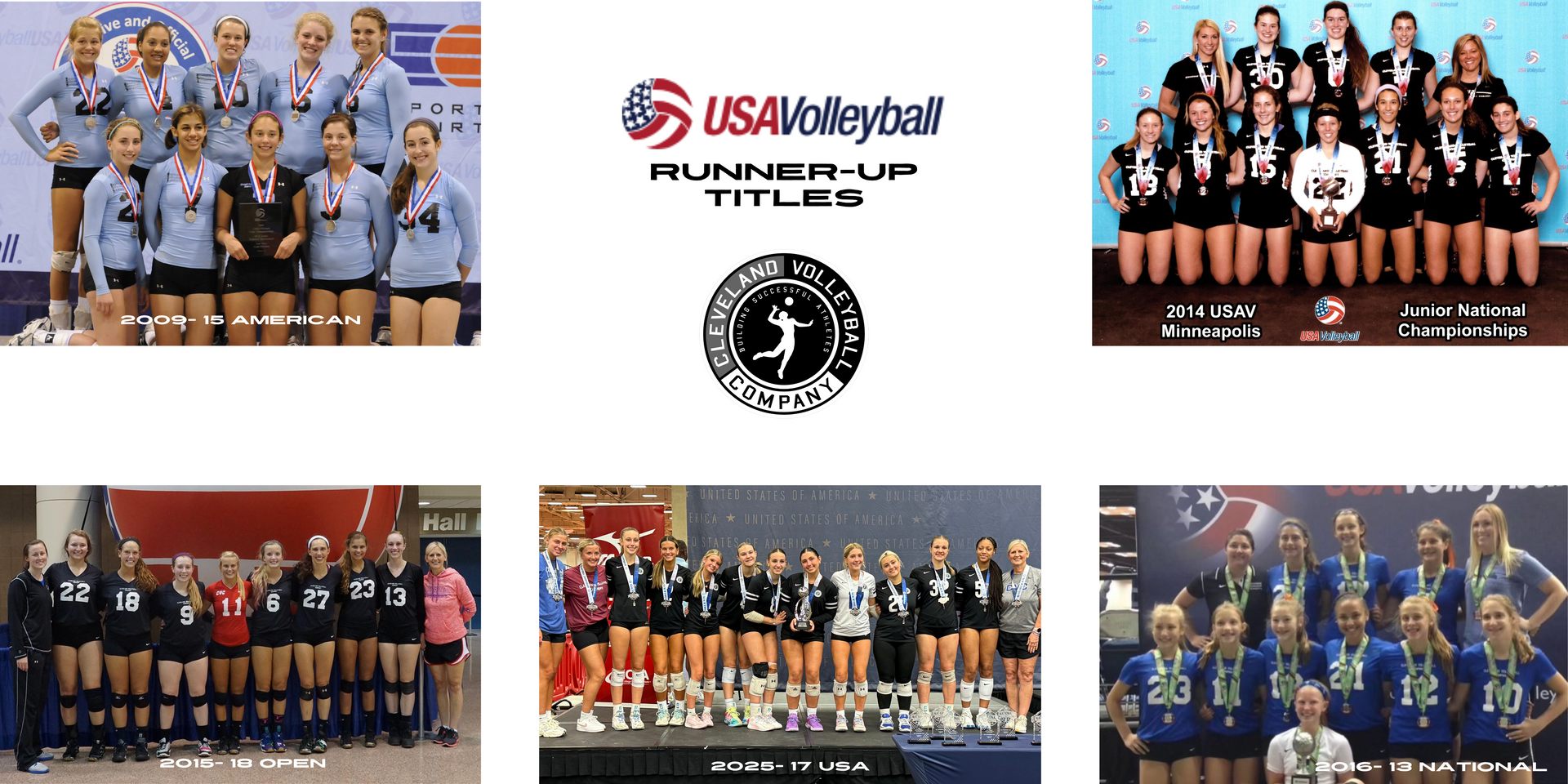 Cleveland Volleyball Company runner-up winners