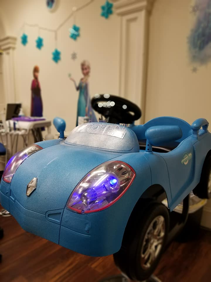 Toy Car on Dental Clinic — Westminster, MD — Kids World of Smiles
