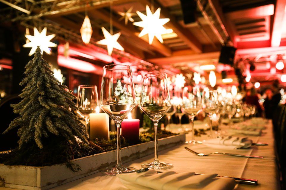 Catering für die Weihnachtsfeier